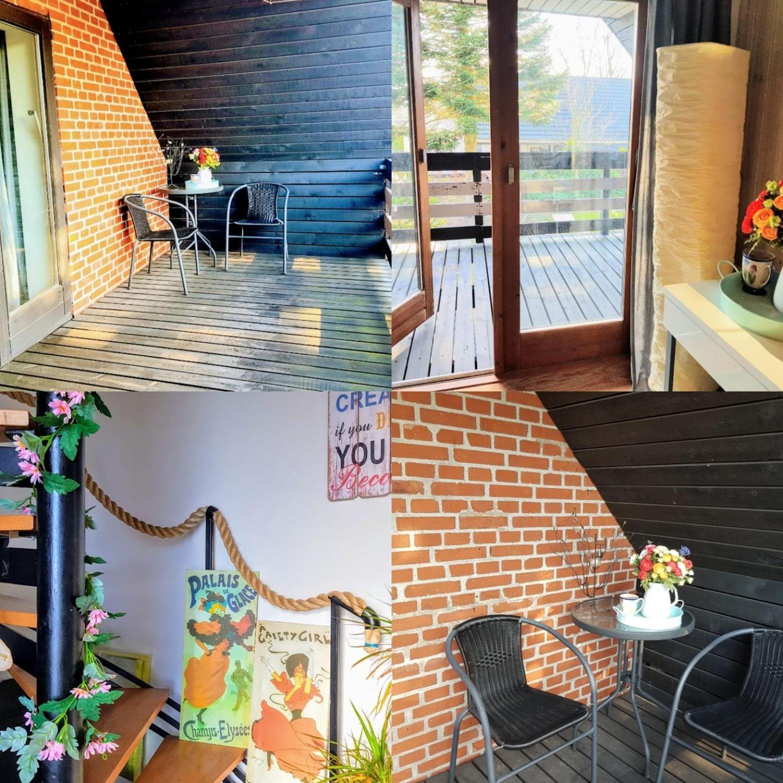 5Min Walk To Lego House - Two Bedrooms On Loft Floor With Balcony * With Garden บิลลุนด์ ภายนอก รูปภาพ